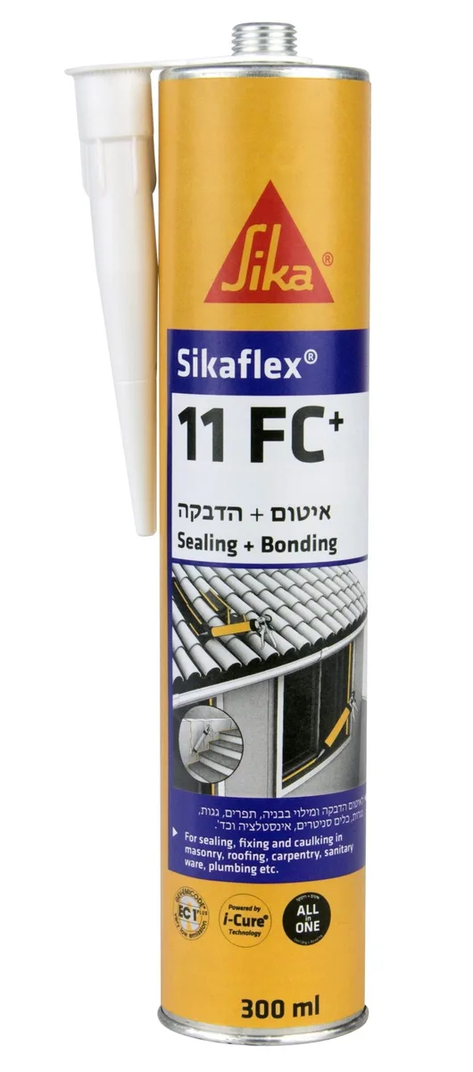 סיקפלקס FC11 אפור בטון 300 מ"ל